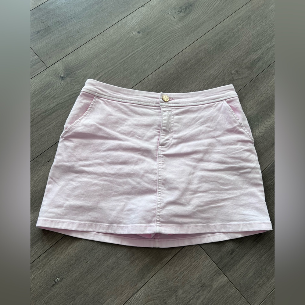 Lily Pulitzer Colette Denim Skort 
NWOT